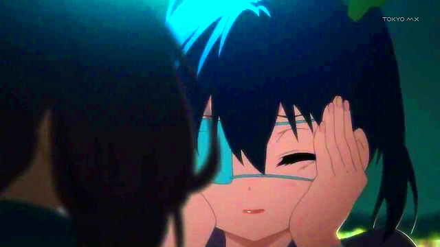 Romantic Chuunibyou Anime Couple Share Intense Hentai Love Scene