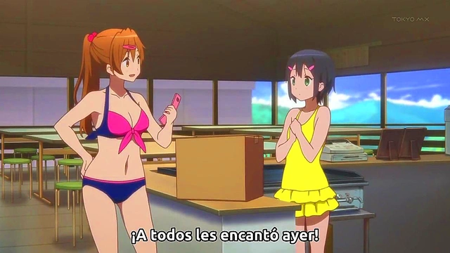 Romantic Chuunibyou Anime Couple Share Intense Hentai Love Scene