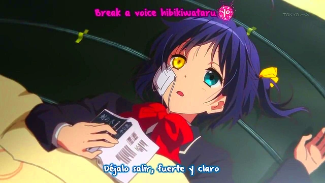 Romantic Chuunibyou Anime Couple Share Intense Hentai Love Scene