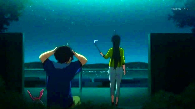 Romantic Chuunibyou Anime Couple Share Intense Hentai Love Scene