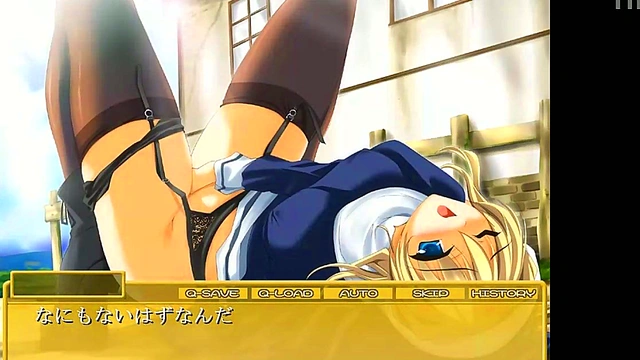 Horny Sister Rosetta Seduces With Eroge Hentai Action