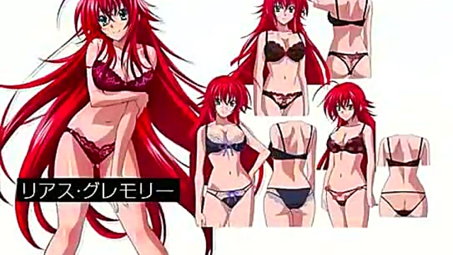 Sexy Ecchi Girls From DxD Take On Hot Anime Action