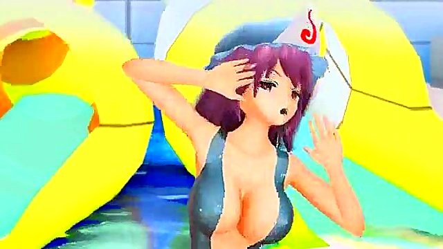 Touhou MMD Yuyu Dances Seductively in Anime Hentai Fantasy