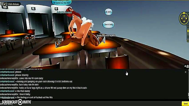 Anita School – 3D Anime Teen Seduces in Classroom for Game-Like Porn Action