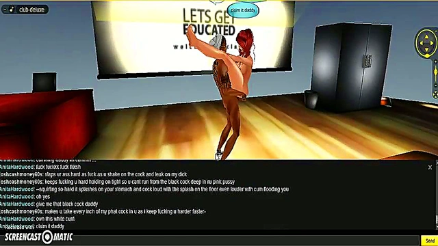 Anita School – 3D Anime Teen Seduces in Classroom for Game-Like Porn Action