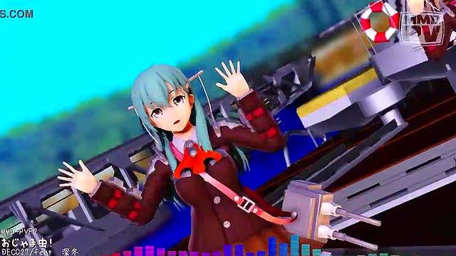 Japanese CG Anime Girl Gets Pleasured To Seductive Music