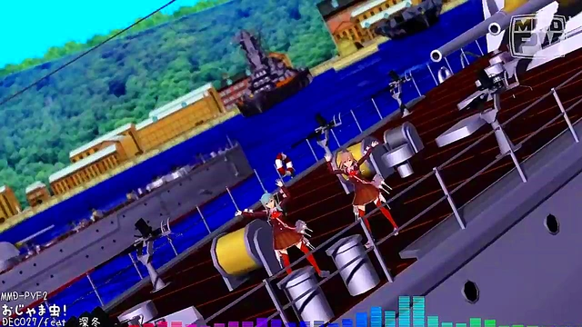 Japanese CG Anime Girl Gets Pleasured To Seductive Music