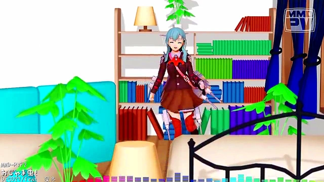 Japanese CG Anime Girl Gets Pleasured To Seductive Music