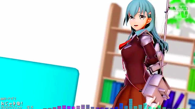 Japanese CG Anime Girl Gets Pleasured To Seductive Music