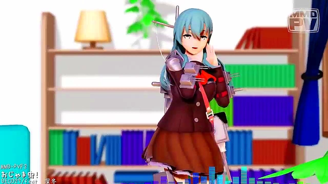 Japanese CG Anime Girl Gets Pleasured To Seductive Music