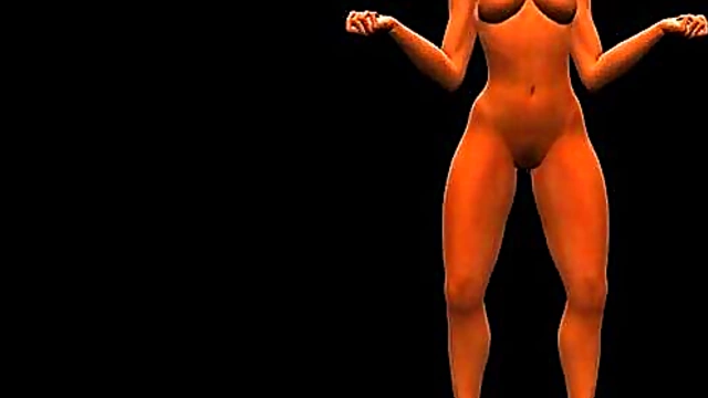 3D Hottie Dances Seductively in Anime Fantasy World