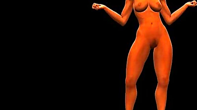 3D Hottie Dances Seductively in Anime Fantasy World