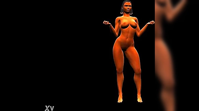 3D Hottie Dances Seductively in Anime Fantasy World