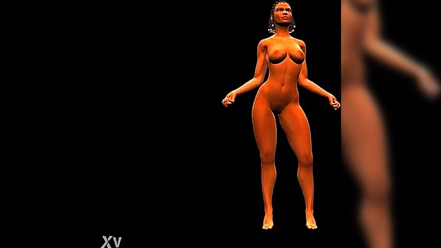 3D Hottie Dances Seductively in Anime Fantasy World