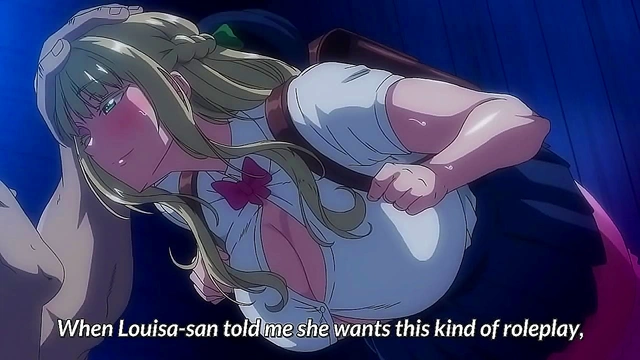 Busty Blonde Hentai Babe Rides Dick Hard For Juicy Orgasm