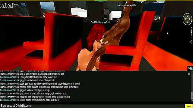 Carmiia Trains for Pleasure in 3D Anime Game Adventure