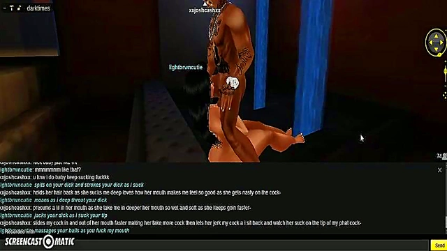 3D Cutie Gets Steamy Shower Room Action In Anime Porn Game