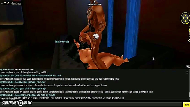 3D Cutie Gets Steamy Shower Room Action In Anime Porn Game