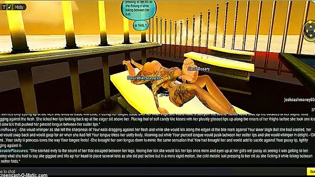 Alexis Faces DP Challenge In Steamy 3D Hentai Game Adventure