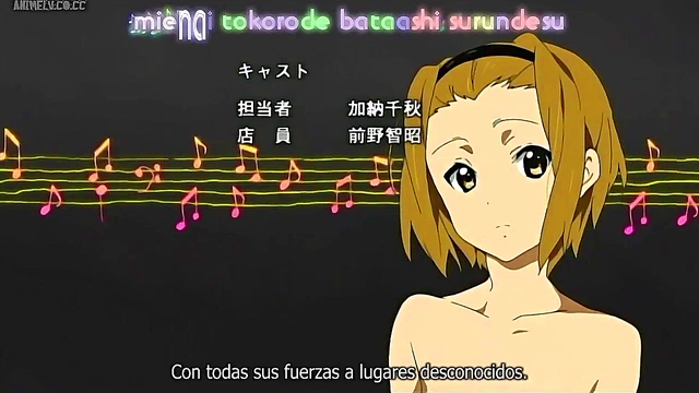 Anime Girls Band K-ON! Hot Music and Erotic Scenes