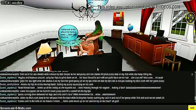 Horny IMVU Girls Enjoy Wild 3D Hentai 3Sum Action