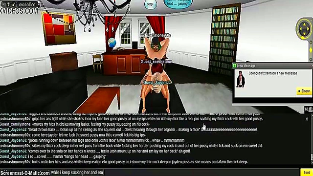 Horny IMVU Girls Enjoy Wild 3D Hentai 3Sum Action