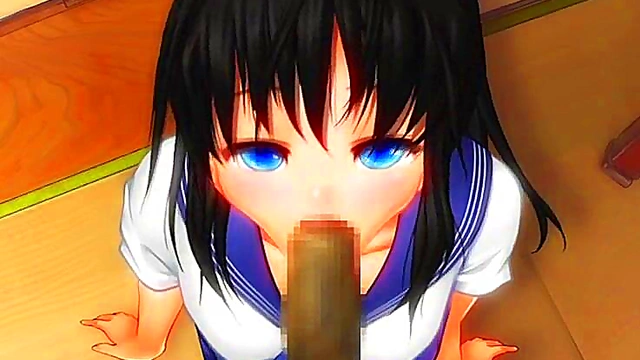 Summer Love Heat – 3D Anime Couple Gets Intimate