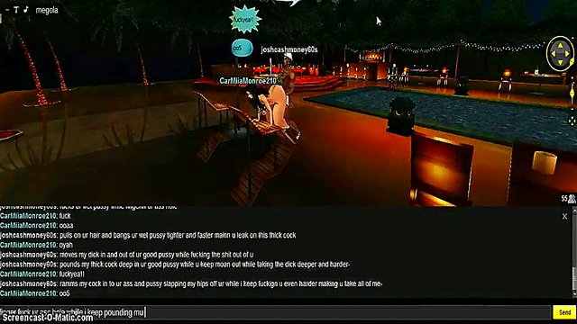 Carmiia Beach – 3D Anime Porn Game With IMVU Characters Getting Animated Action