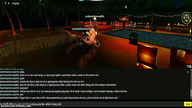 Carmiia Beach – 3D Anime Porn Game With IMVU Characters Getting Animated Action