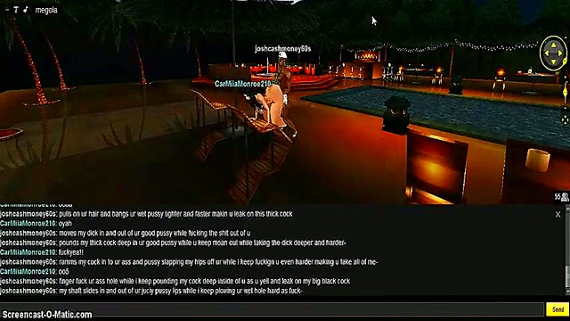 Carmiia Beach – 3D Anime Porn Game With IMVU Characters Getting Animated Action