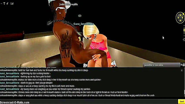 Sen Max Gives Intense 3D Anime Blowjob With Game-Like Graphics