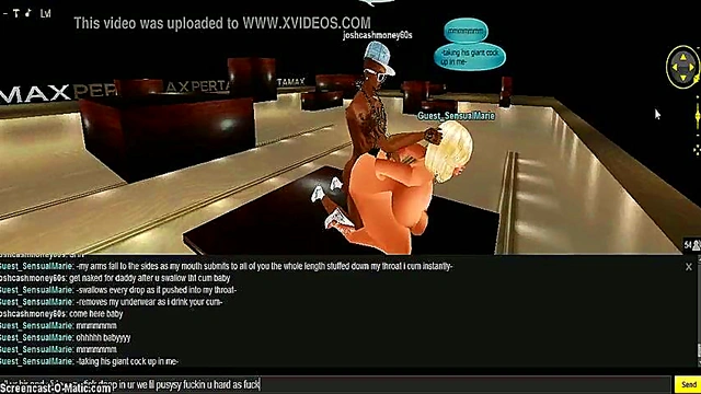 Sen Max Gives Intense 3D Anime Blowjob With Game-Like Graphics