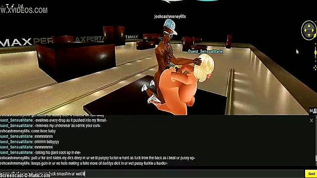 Sen Max Gives Intense 3D Anime Blowjob With Game-Like Graphics