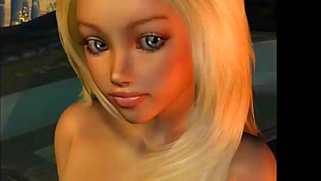 3D Anime Maid Teases in Tight Lingerie for Hardcore Blowjob Fun