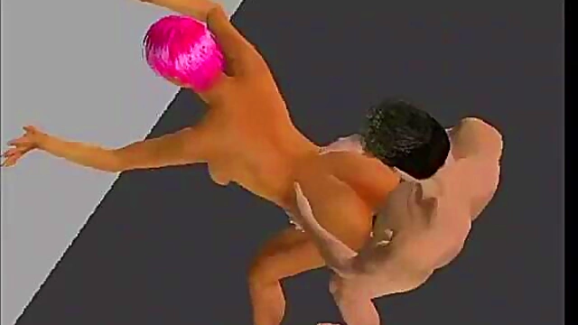 3D Anime Maid Teases in Tight Lingerie for Hardcore Blowjob Fun