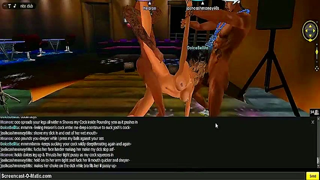 Dolce Anime Girls Get Pounded in Wild 3D Gangbang Cartoon Action