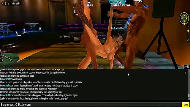 Dolce Anime Girls Get Pounded in Wild 3D Gangbang Cartoon Action