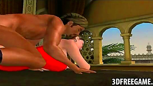 Massive Dick Arabian Guy Fucks Brunette Whore In Palace Cartoons