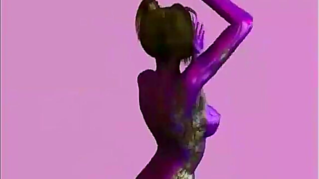 Pink-Haired 3D Anime Babe Rides Big Dick From Behind For Hardcore Bliss