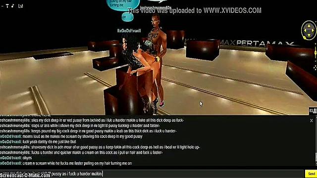 Divine Diva Max – 3D Anime Game Seduction With IMVU Avatars