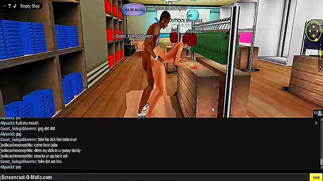 Cici's Intense 3D Hentai Gangbang Adventure In Cartoon World