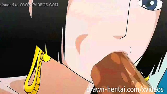 Boa Hancock Seduces Luffy in One Piece Hentai Parody