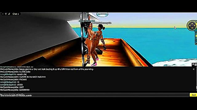 3D Cartoon Anime Chick Gets Wild In Game IMVU Adventure