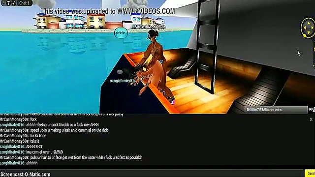 3D Cartoon Anime Chick Gets Wild In Game IMVU Adventure