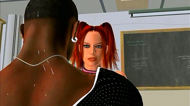 3D Anime Cheerleader Gets Fucked Hard for Toony Ecstasy