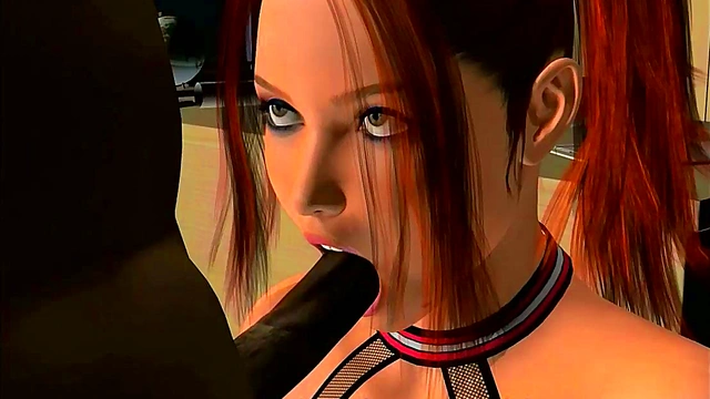 3D Anime Cheerleader Gets Fucked Hard for Toony Ecstasy