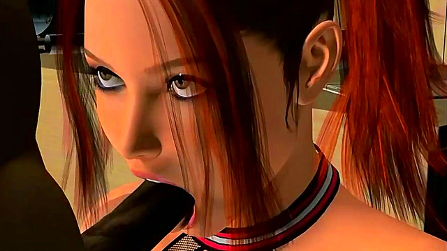 3D Anime Cheerleader Gets Fucked Hard for Toony Ecstasy