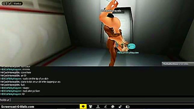 3D Cartoon Anime Chick Rides Dick Hard In Hot IMVU Game Action