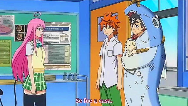 To Love Ru Anime Couple Engages in Hot Ecchi Action Together