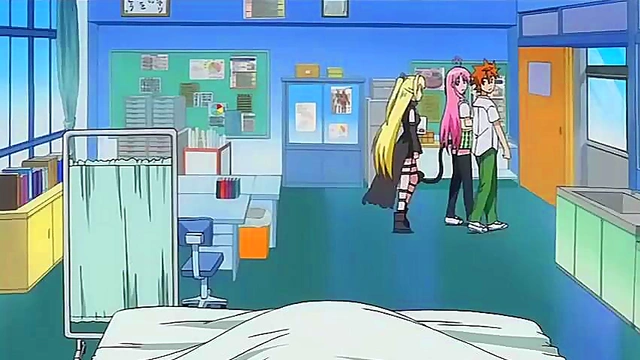 To Love Ru Anime Couple Engages in Hot Ecchi Action Together